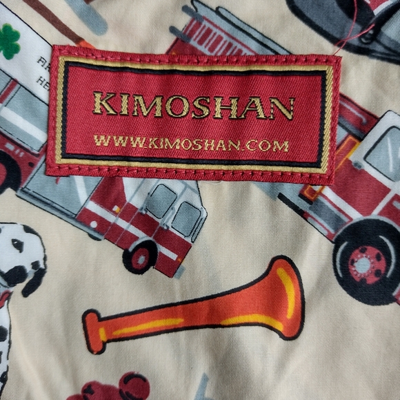 Hawaiian shirt with fire trucks - Kimoshan size L - Picture 5 of 6